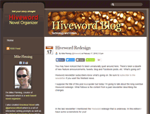 Tablet Screenshot of hivewordhq.com